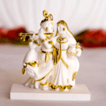 Mandirwood SMALL RADHA KRISNA WITH COW