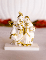 Mandirwood SMALL RADHA KRISNA WITH COW
