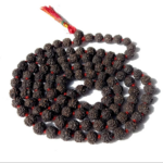 Mandirwood Original Black Rudraksha Mala 5 Mukhi