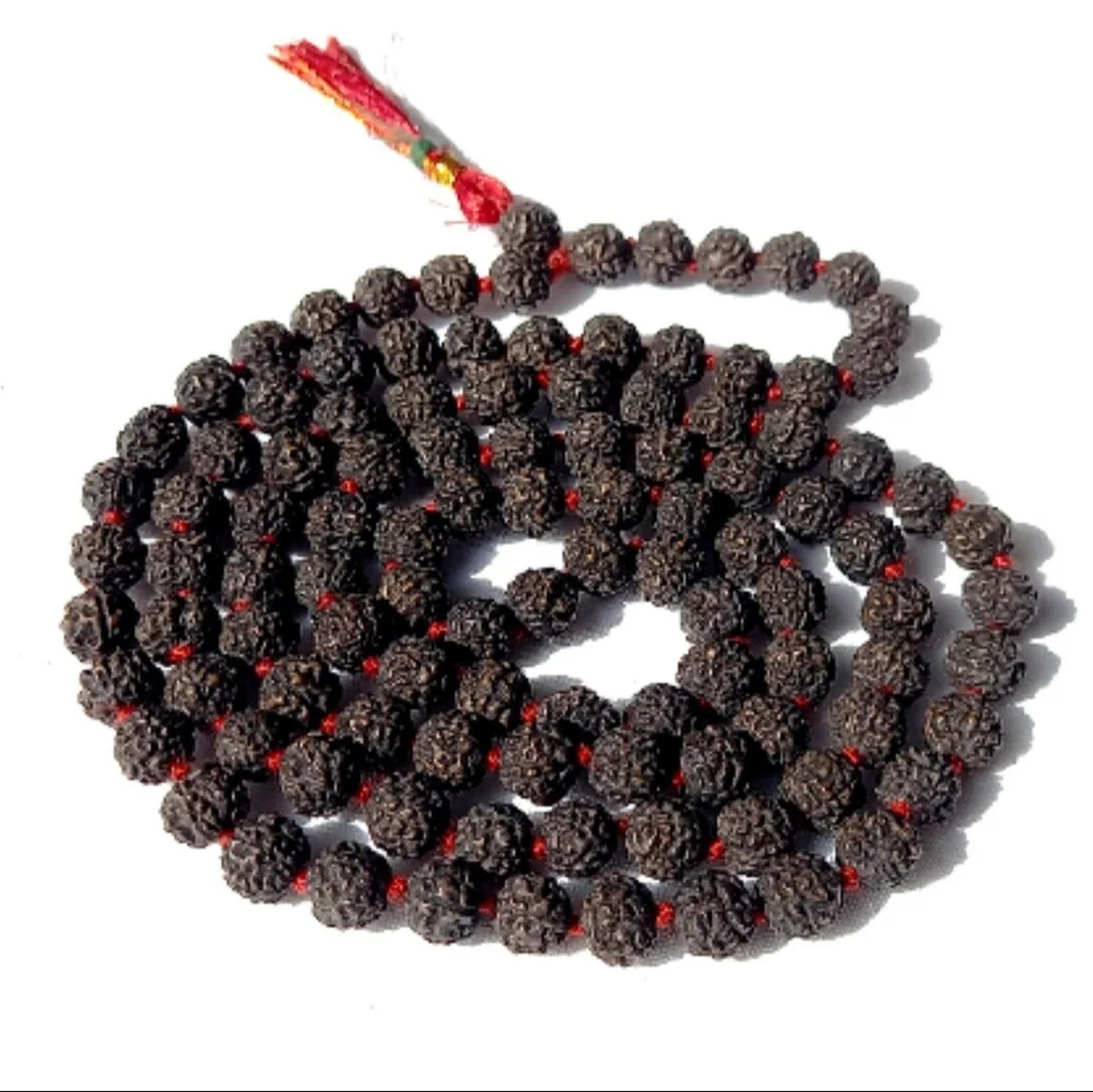 Black-Rudraksh-mala.png Mandirwood Original Black Rudraksha Mala 5 Mukhi - Image 1