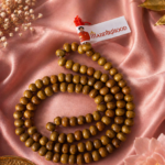 Mandirwood Authentic Brown Sandalwood Mala Prayer Beads, Meditation, Calm Mind, Positive Energy