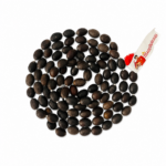 Mandirwood Premium Black Kamal Gatta Mala – Authentic Lotus Seed Jap Mala for Laxmi Pooja, Wealth, Prosperity & Spiritual Chanting