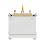 Mandirwood White Home Temple with Golden shade - Image 6