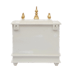 Mandirwood White Home Temple with Golden Shade - Image 6