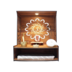 Mandirwood Natural Brown Home Temple