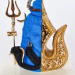 Mandirwood TRISHUL SHIV JI (GOLD PAINTED)