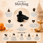Mandirwood Black Stone Shivling 4 Inch | Authentic Stone Shiva Lingam for Home Mandir | Mahadev Shivling Idol for Puja, Abhishek - Image 5