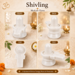 Mandirwood Authentic White Marble Shivling 2 Inch | Lord Shiva Lingam for Puja, Abhishek, Home Temple, Meditation & Spiritual Decor - Image 3