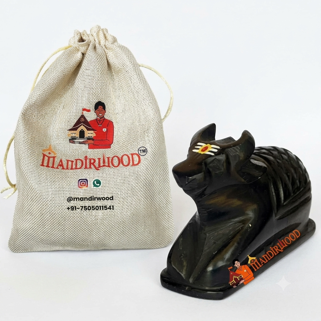 Gemini_Generated_Image_1xf1me1xf1me1xf1 Mandirwood Authentic Black Stone Nandi Idol 2 Inch | Nandi Statue for Lord Shiva Puja, Home Temple, Meditation & Spiritual Decor - Image 1