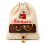 Mandirwood Hanuman Chalisa with Aarti Wooden Cover for Daily Pooja, Home Temple & Religious Gift - Hindi Chalisa