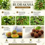 Mandirwood 5 Mukhi Rudraksha Mala, 108 Beads for Meditation & Prayer, Natural Brown Rudraksha Beads – 7-8 mm beads, Ideal for Daily Meditation, Chanting, Prayer and Spiritual Practice - Image 5