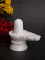 Mandirwood Authentic White Marble Shivling 2 Inch | Lord Shiva Lingam for Puja, Abhishek, Home Temple, Meditation & Spiritual Decor - Image 7
