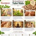 Mandirwood Authentic Tulsi Mala With Golden Capping Tulsi Beaded Japa Mala For Meditation Mantra Chanting And Daily Wear - Image 3
