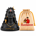Mandirwood Adiyogi Statue 5 Inch with Jute Bag | Shiv Shankar Murti for Car Dashboard, Home Temple, Pooja Mandir, Office Desk, Spiritual Decor & Gifting (Copy)